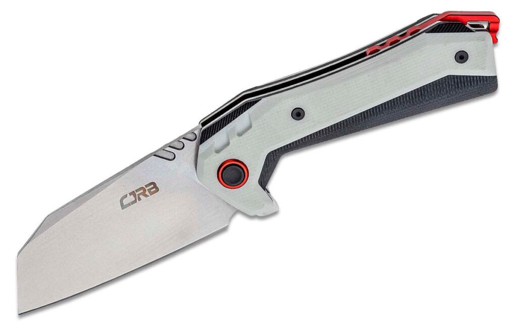 cjrb-j1919wh-tigris-manual-folder-3-5-ar-rpm9-stonewash-cleaver-blade-black-white-g-10-handle-liner-lock