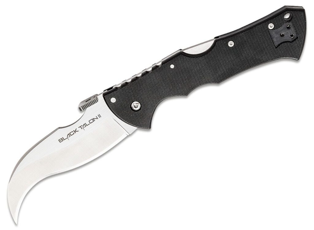 cold-steel-22b-black-talon-ii-manual-folder-4-cpm-s35vn-satin-hawkbill-blade-black-g-10-handle-lockback
