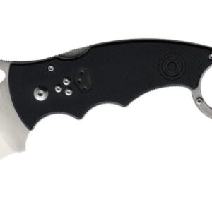 CSSD (CSSD30) "Desangut" Manual Folder, 2.50" 8Cr13Mov Satin Hawkbill Blade, Black G-10 Handle, Liner Lock