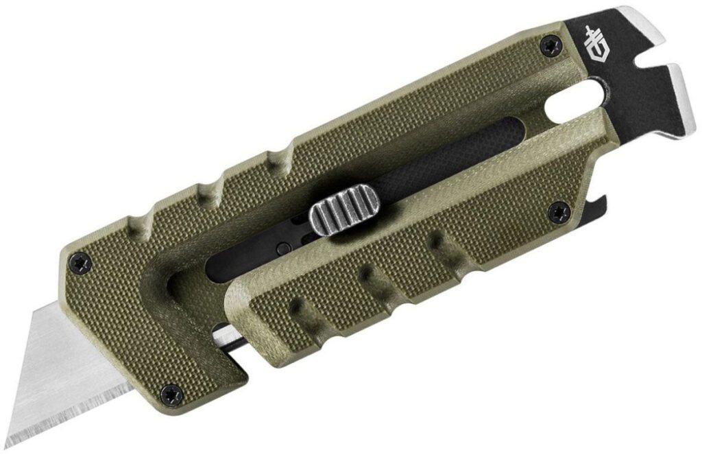 gerber-3743-prybird-utility-od-green-utility-blade-slide-lock