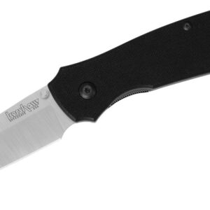 Kershaw  (1515) "Random TASK II" Assisted Folder, 3.25" 14C28N Sandvik Stonewash Reverse Tanto Blade, Black Textured G-10 Handle, Liner Lock