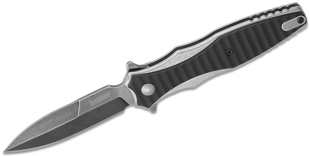 kershaw-1559-decimus-assisted-folder-3-25-8cr13mov-black-oxide-spear-point-blade-stonewash-steel-handel-frame-lock