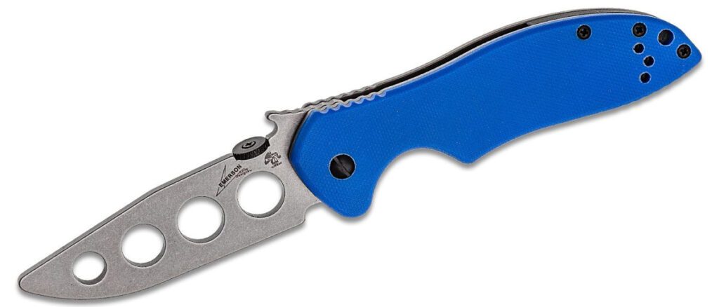 kershaw-ks6034-e-train-manual-folder-trainer-3-2-3cr13-satin-drop-point-trainer-blade-blue-g-10-handle-frame-lock