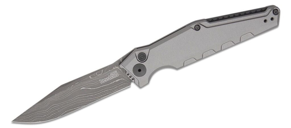 kershaw-7900grydam-launch-7-damascus-automatic-folder-3-75-damascus-acid-etched-clip-point-blade-grey-anodized-aluminum-handle-push-button-lock
