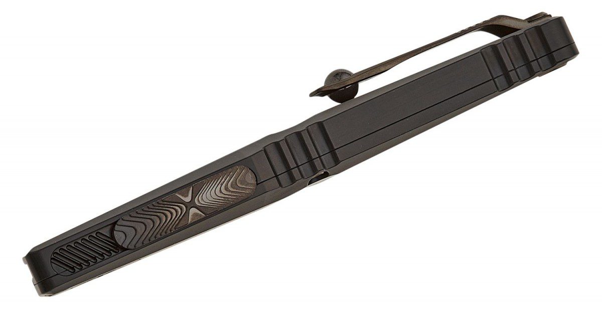 Microtech 1217-16MS1 Signature Series Combat Troodon Gen III OTF, Raindrop Coppermai Damascus - Image 5