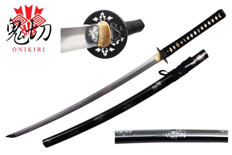 onikiri-katana-damascus-blade-black-wood-scabbard-with-white-explosion-paintings