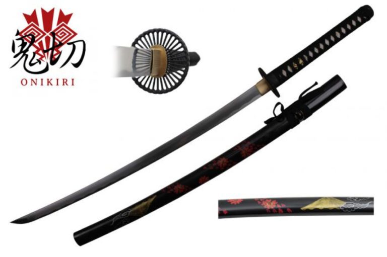 onikiri-katana-with-flower-painting-and-live-edge