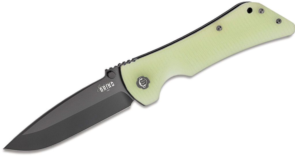 southern-grind-sg03030204-bad-monkey-manual-folder-4-00-14c28n-black-pvd-drop-point-blade-jade-natural-ghost-green-g-10-handle-liner-lock