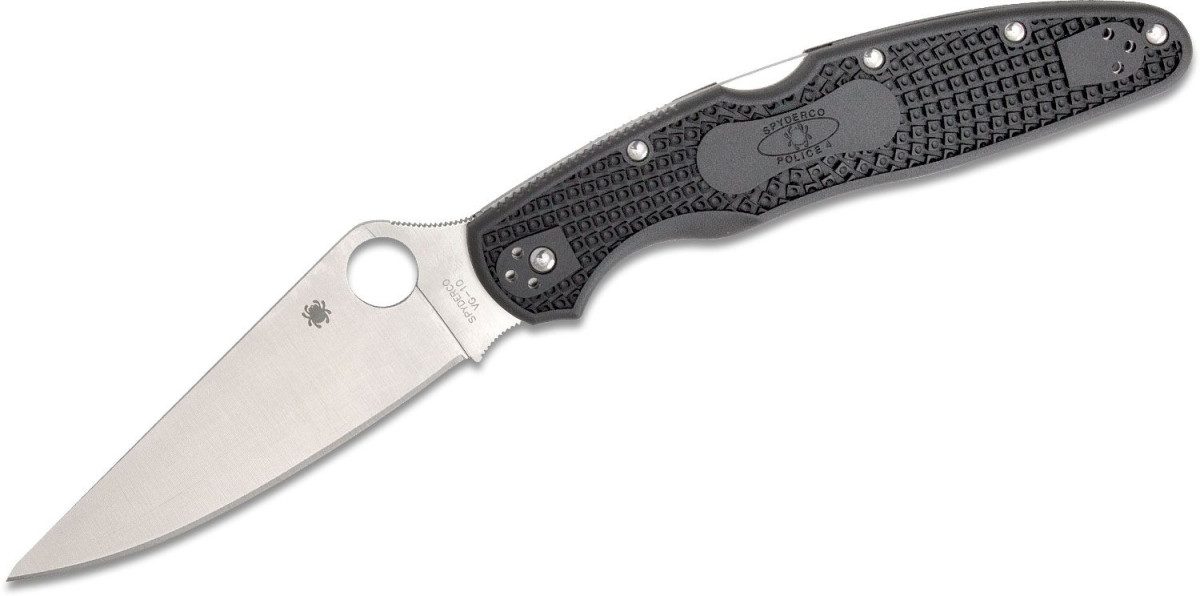 spyderco-c07pbk4-police-manual-folder-4-39-vg-10-satin-drop-point-blade-black-frn-handle-lock-back