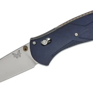 Benchmade 581-03 Barrage AXIS Assisted S30V Drop Point Blade Blue Canyon Richlite